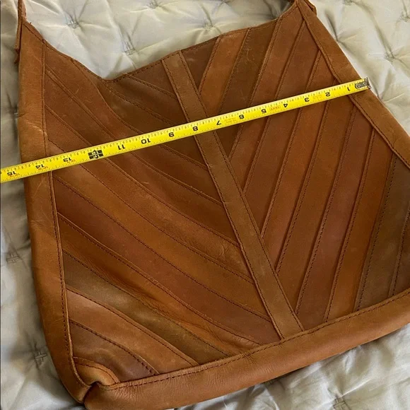 Raven Lily Large Brown Leather Shoulder Bag-Joannas fave - Picture 4 of 5